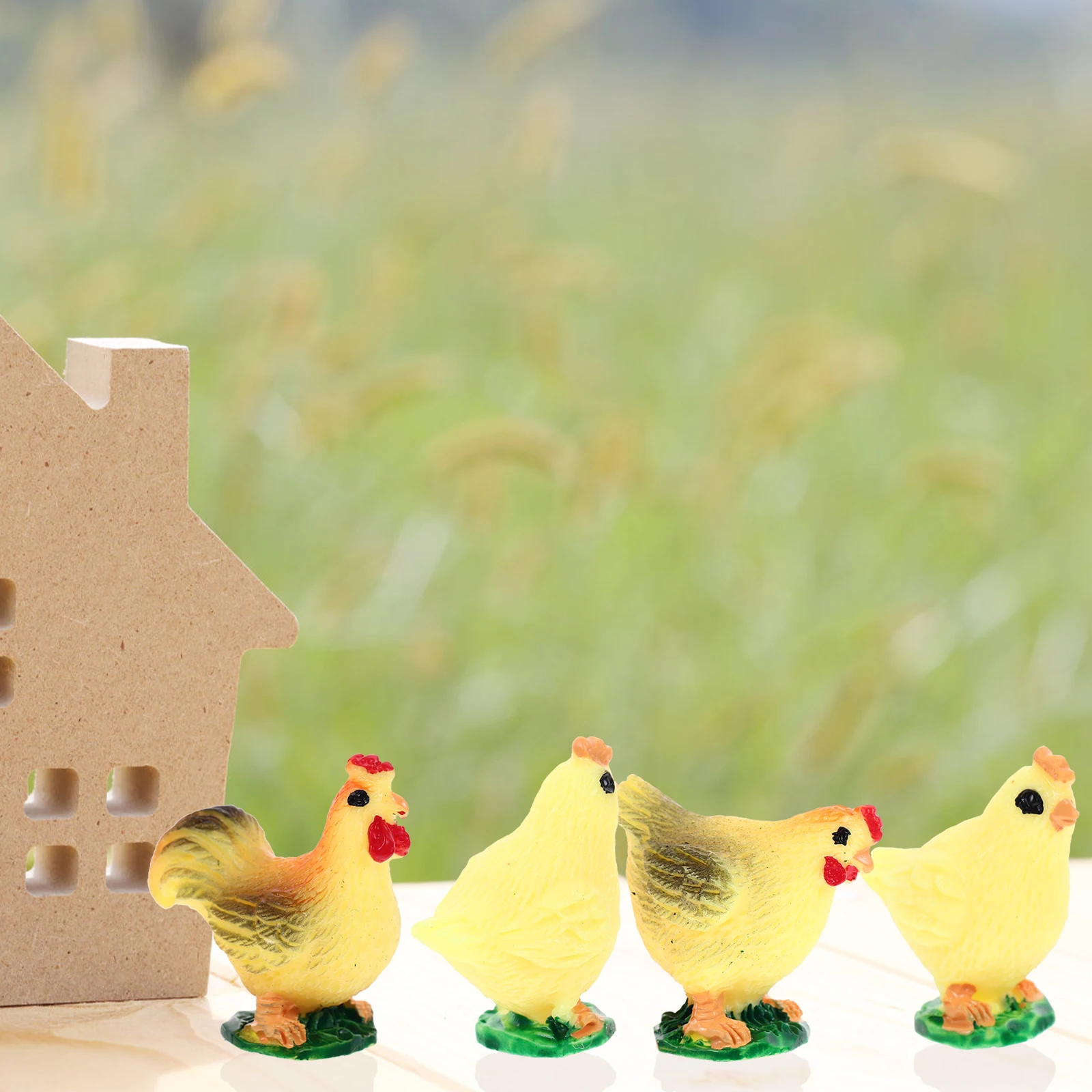 24pcs Mini Rooster Hen Figurines Resin Animals Decor Chick Statues Bulk Toy Model 1 2 3 4 Numbers Container Garden Terrarium
24pcs Mini Rooster Hen Figurines Resin Animals Decor Chick Statues Bulk Toy Model 1 2 3 4 Numbers Container Garden Terrarium