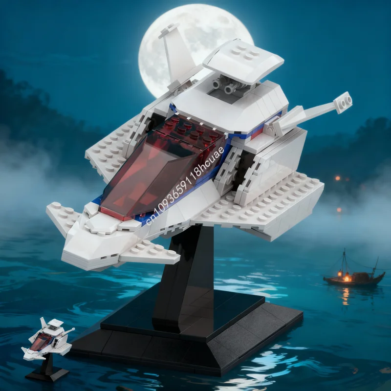 Набор конструктора MOC «Бронко Бастер Колт» (358 деталей), вдохновленный серией «Саберрайдер», космическая модель, развивающая игрушка, подарок на Рождество, архитектурный конструктор, креативные кирпичики
Набор конструктора MOC «Бронко Бастер Колт» (358 деталей), вдохновленный серией «Саберрайдер», космическая модель, развивающая игрушка, подарок на Рождество, архитектурный конструктор, креативные кирпичики