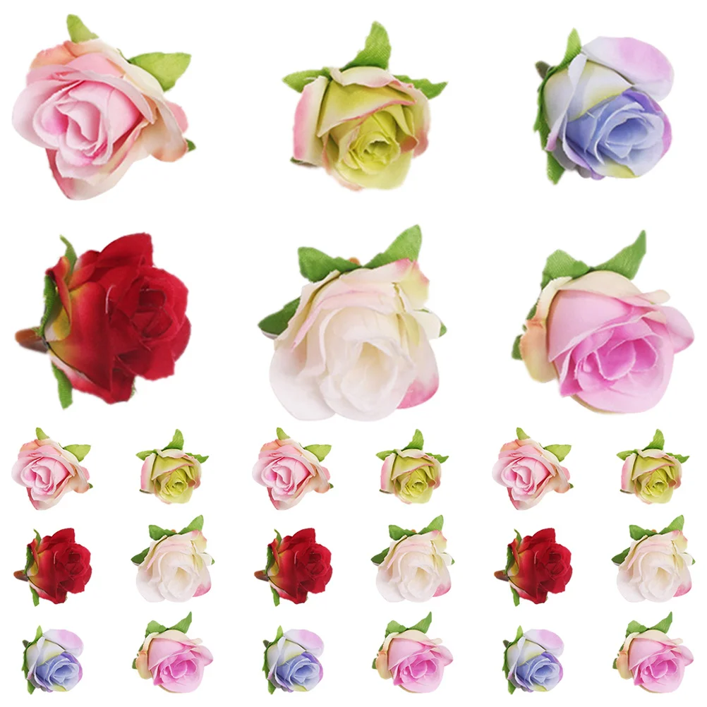 30 Pcs Rose Headdress Diy Artificial Flowers Roses Decor Heads Fake Mini Modeling
30 Pcs Rose Headdress Diy Artificial Flowers Roses Decor Heads Fake Mini Modeling
