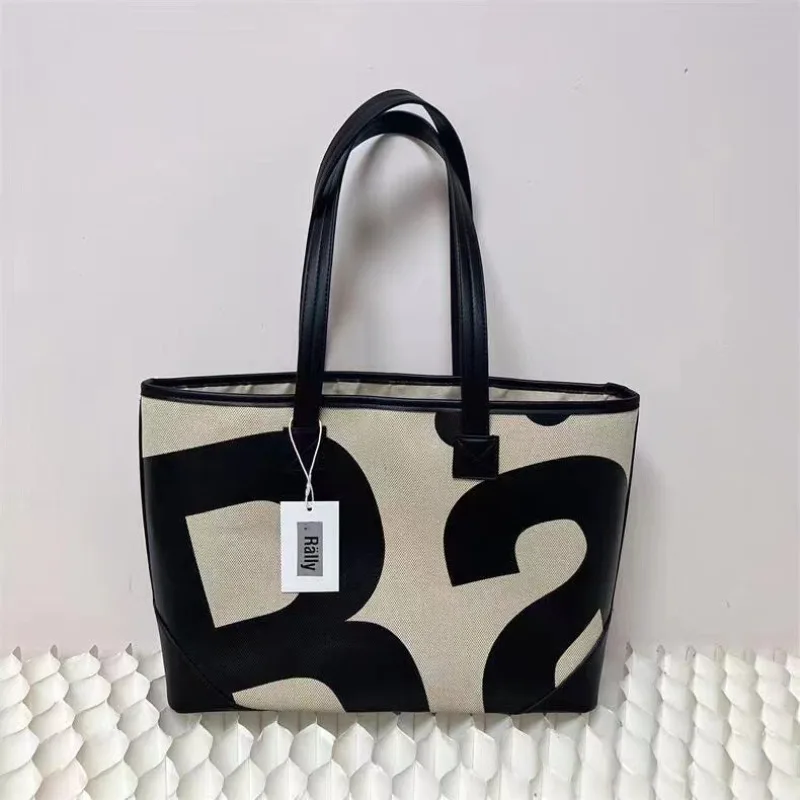 New Thai Bag Canvas Letter Large Capacity Commuter Tote Bag Shopping Bag Fashion Universal Handbag
New Thai Bag Canvas Letter Large Capacity Commuter Tote Bag Shopping Bag Fashion Universal Handbag