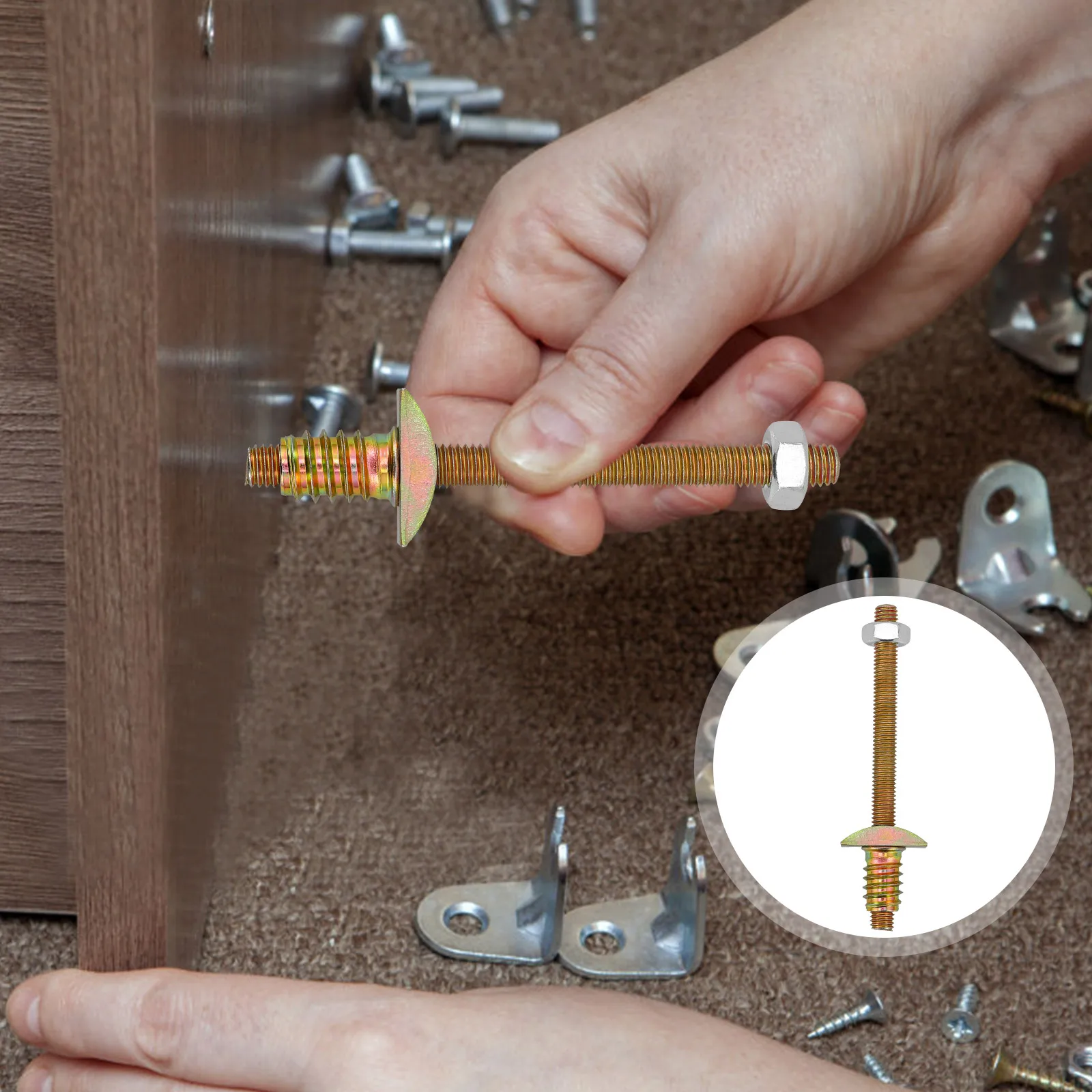 4 Sets Kitchen Worktop Joint niture Connector Countertop Bolts Fastener Connectors
4 Sets Kitchen Worktop Joint niture Connector Countertop Bolts Fastener Connectors