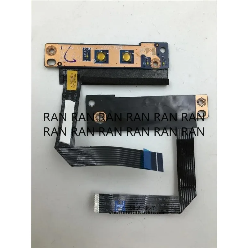 Новая плата переключателя кнопки питания с кабелем для LENOVO G570 G575 G770 G780 G570L LS-6753P
Новая плата переключателя кнопки питания с кабелем для LENOVO G570 G575 G770 G780 G570L LS-6753P