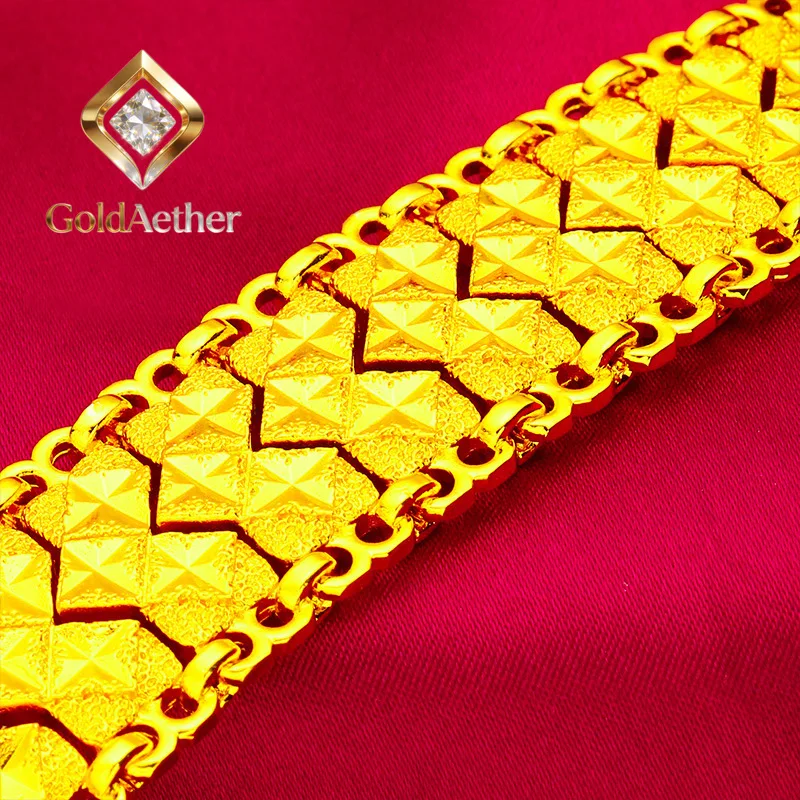 GoldNouveau Wide Edge Floral-Engraved Bracelet Women's 24K Gold AU999 - Heartfelt pure gold jewelry, perfect present for holiday
GoldNouveau Wide Edge Floral-Engraved Bracelet Women's 24K Gold AU999 - Heartfelt pure gold jewelry, perfect present for holiday