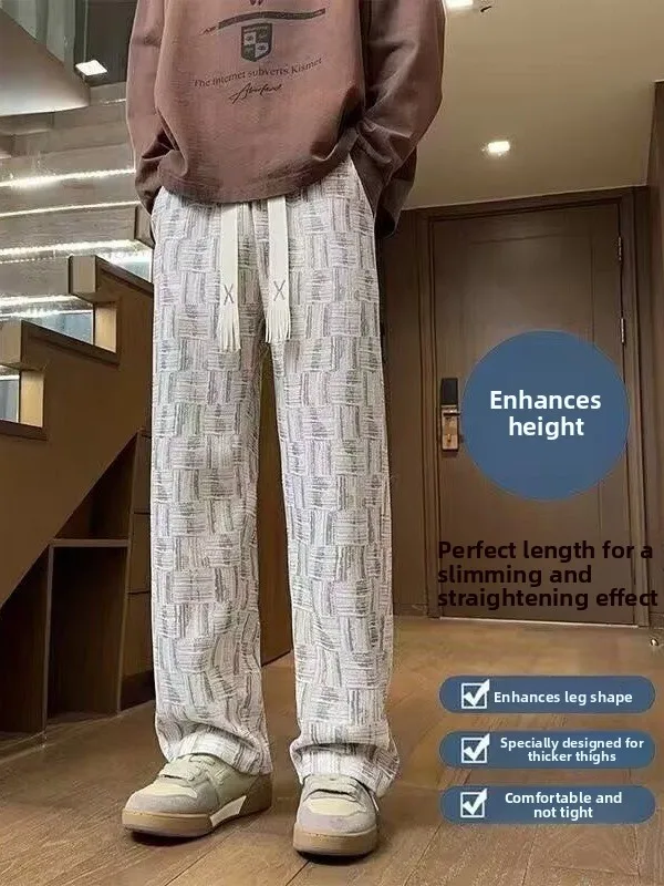 Retro American Tie Dye Men's Straight Leg Pants Spring Autumn Wide Leg Small Audience Design Casual Fashionable Trousers
Retro American Tie Dye Men's Straight Leg Pants Spring Autumn Wide Leg Small Audience Design Casual Fashionable Trousers