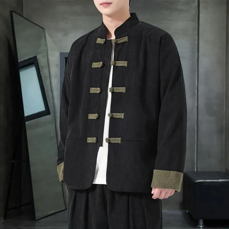 2026 chinese ethnic style retro disc buckle jacket leisure morning exercise coat men's daily breathable casual comfortable shirt
2026 chinese ethnic style retro disc buckle jacket leisure morning exercise coat men's daily breathable casual comfortable shirt
