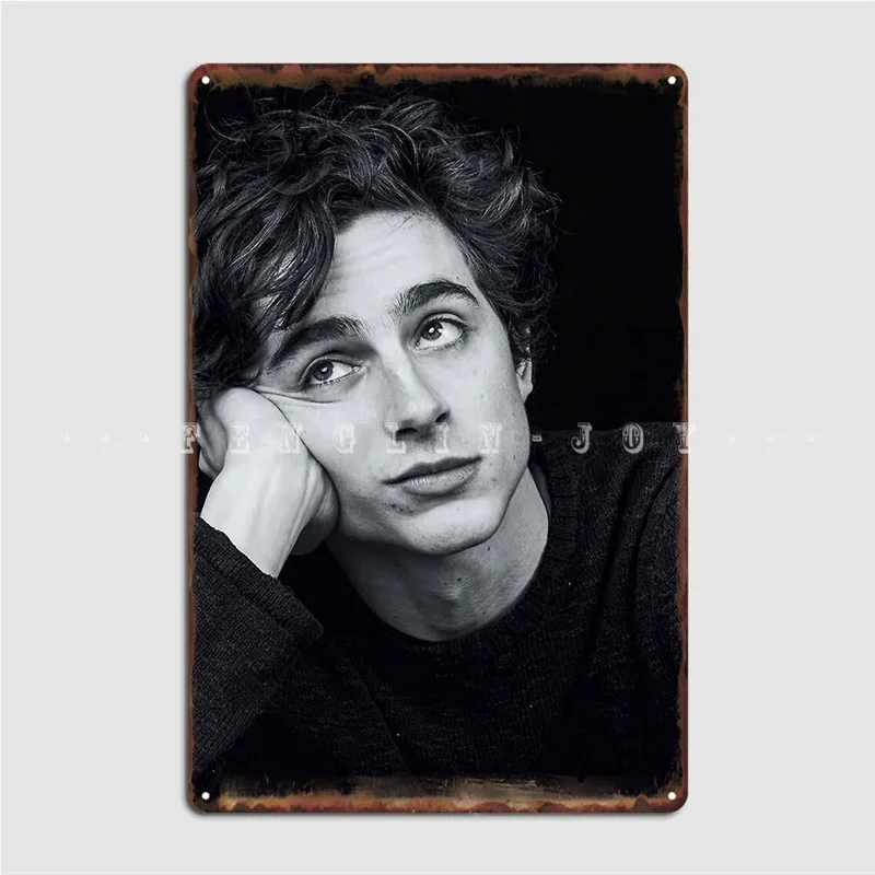 Timothée Chalamet Poster Metal Plaque Wall Mural Cave Pub Personalized Wall Decor Tin Sign Posters
Timothée Chalamet Poster Metal Plaque Wall Mural Cave Pub Personalized Wall Decor Tin Sign Posters