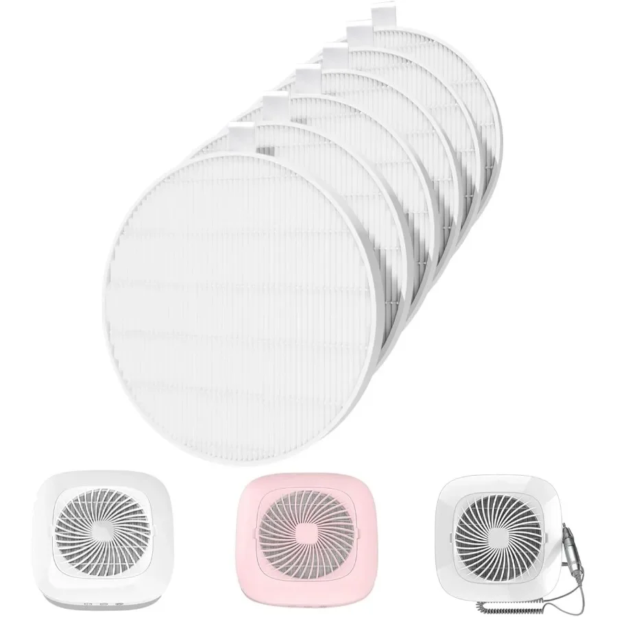 6 Pack Nail Dust Collector Filter Compatible with MelodySusie Nail Dust Collectors Replacement Filter for Models SPro XC320J
6 Pack Nail Dust Collector Filter Compatible with MelodySusie Nail Dust Collectors Replacement Filter for Models SPro XC320J