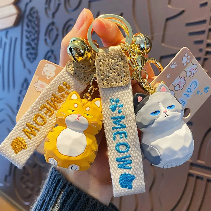 Cartoon Original Wood Carving Style Meow Meow Series Orange Cat Fashionable Keychain Cute Bag Pendant for Car and Bag Decoration
Cartoon Original Wood Carving Style Meow Meow Series Orange Cat Fashionable Keychain Cute Bag Pendant for Car and Bag Decoration