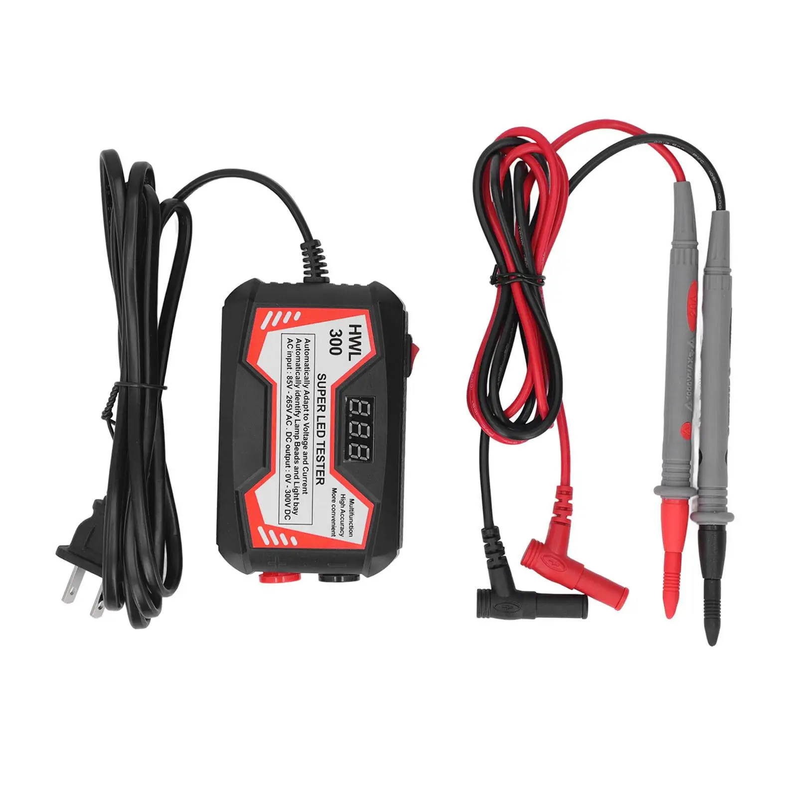AC 85-265V LED Tester Tool for Lamp Bead Removal & TV Backlight for repair - Durable ABS Housing
AC 85-265V LED Tester Tool for Lamp Bead Removal & TV Backlight for repair - Durable ABS Housing