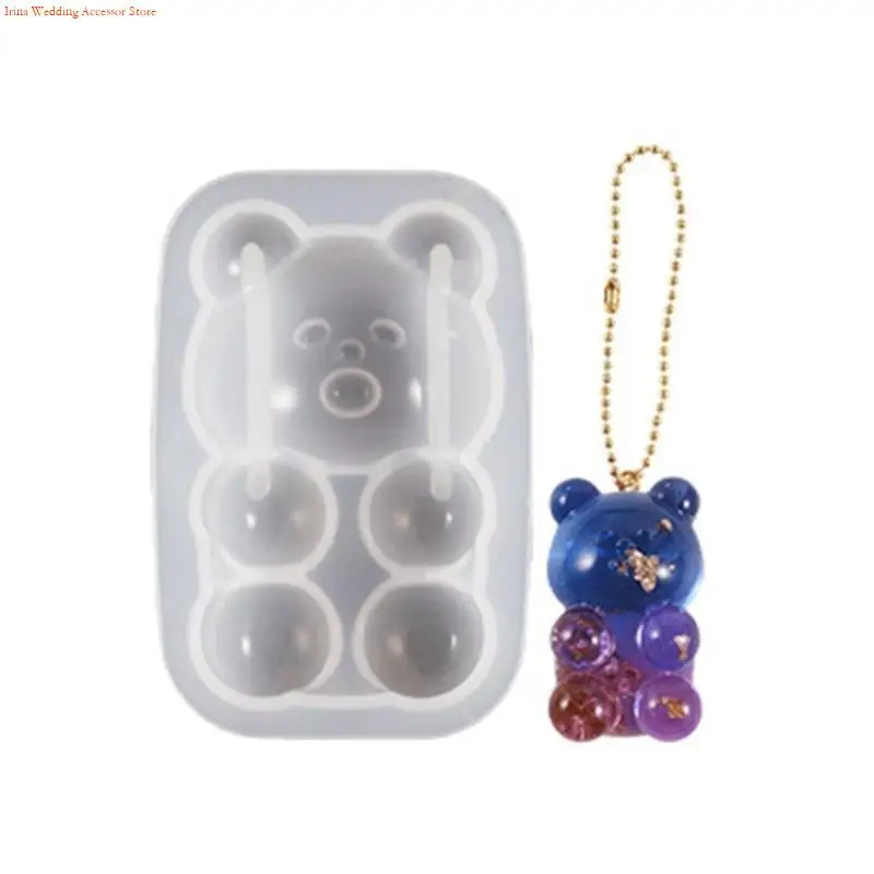G92D 3D Animal Silicone Molds Epoxy Resin Casting Molds Semi-dimensional Bear Molds for Jewelry Craft DIY Keychain Making
G92D 3D Animal Silicone Molds Epoxy Resin Casting Molds Semi-dimensional Bear Molds for Jewelry Craft DIY Keychain Making