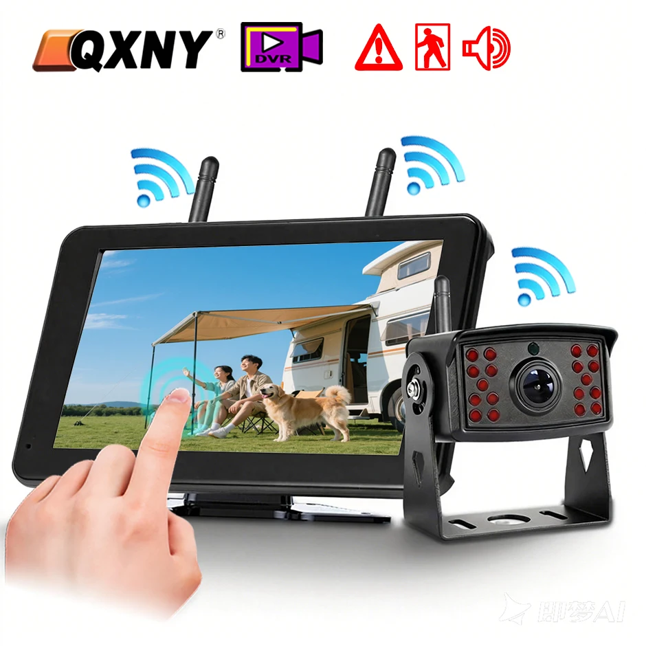 Беспроводная камера заднего вида с сигнализацией BSD, цифровой видеорегистратор, 7-дюймовый сенсорный монитор для грузовиков/прицепов/автобусов/фургонов/автодомов
Беспроводная камера заднего вида с сигнализацией BSD, цифровой видеорегистратор, 7-дюймовый сенсорный монитор для грузовиков/прицепов/автобусов/фургонов/автодомов