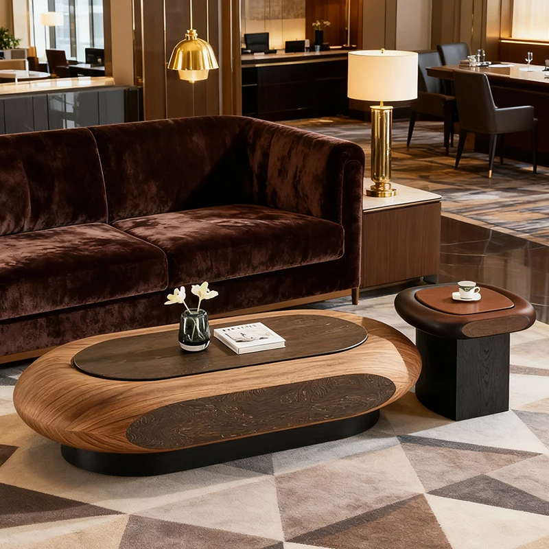 &c Wood Veneer Creative Oval Coffee Table Scandinavian Style Designer Low Table Furniture
&c Wood Veneer Creative Oval Coffee Table Scandinavian Style Designer Low Table Furniture