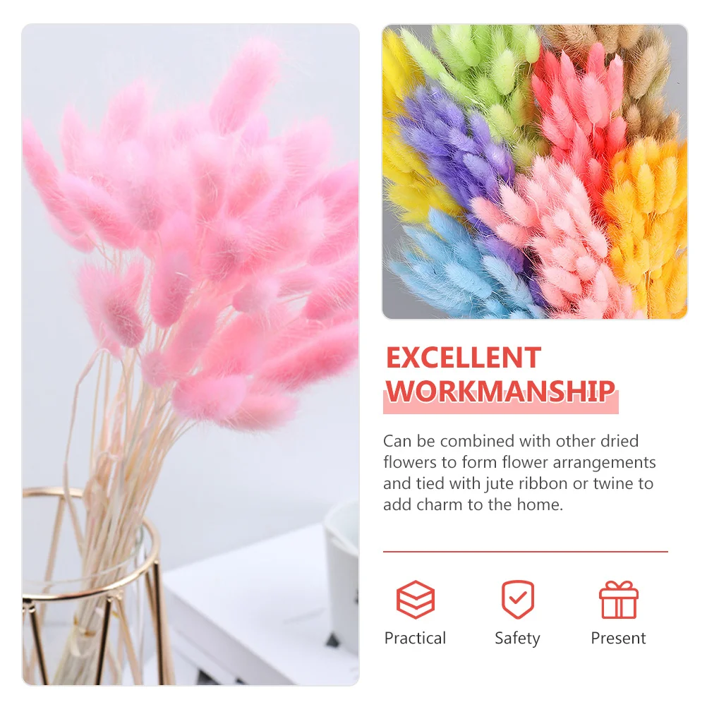 60Pcs Natural Rabbit Tail Pampas Grass Long-Lasting Dried Flowers for Home Garden Party Decoration DIY Floral Design
60Pcs Natural Rabbit Tail Pampas Grass Long-Lasting Dried Flowers for Home Garden Party Decoration DIY Floral Design
