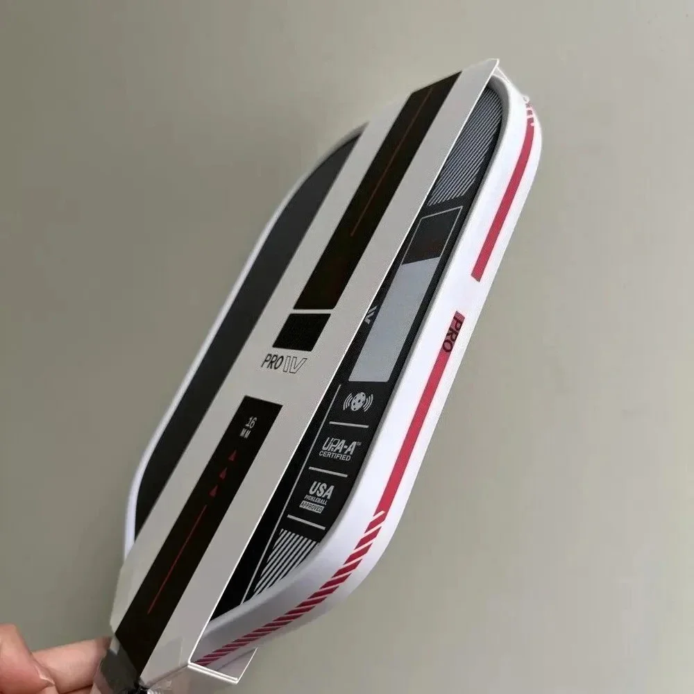 USAPA Approved PRO IV 16MM Pickleball Paddles T700 Carbon Fiber Increased Power Feel Fully Encased Sweet Spot
USAPA Approved PRO IV 16MM Pickleball Paddles T700 Carbon Fiber Increased Power Feel Fully Encased Sweet Spot