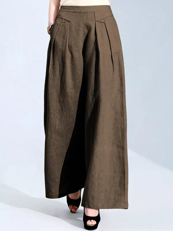 Fashionable High Waist Straight Leg Wide Leg Pants Women Loose plus Size Long Trousers Comfortable Casual Pants for Ladies
Fashionable High Waist Straight Leg Wide Leg Pants Women Loose plus Size Long Trousers Comfortable Casual Pants for Ladies