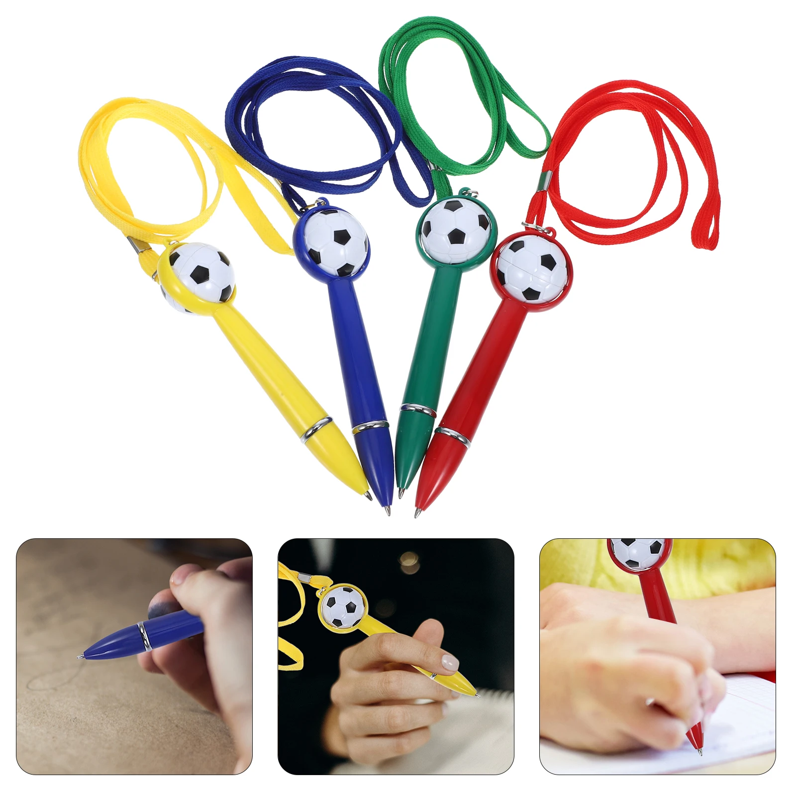 4 Pcs Lanyard Ballpoint Pen Pens Sports Football Nice for Writing Children's Office
4 Pcs Lanyard Ballpoint Pen Pens Sports Football Nice for Writing Children's Office