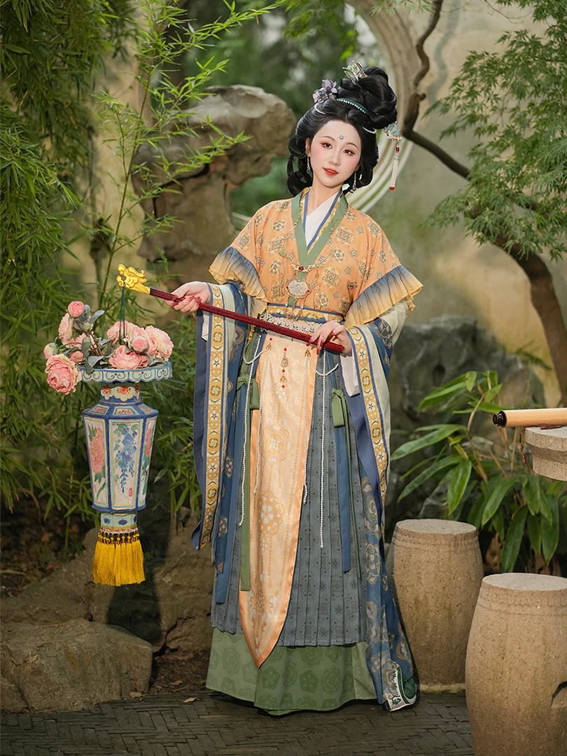 Original Hanfu Yanan E Dai Neon awl Traditional Costume Fairy T Spring Autumn Seasonal National Sle Women's Ensemble
Original Hanfu Yanan E Dai Neon awl Traditional Costume Fairy T Spring Autumn Seasonal National Sle Women's Ensemble