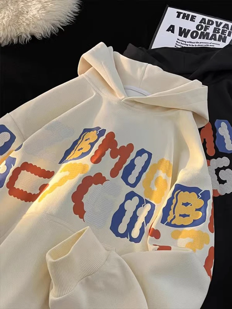 Heavyweight Hoodie Men's Spring Autumn Trendy Brand Letter Print Top Youth American Lazy Sle Chic Jaet Loose Fit Long Sve
Heavyweight Hoodie Men's Spring Autumn Trendy Brand Letter Print Top Youth American Lazy Sle Chic Jaet Loose Fit Long Sve