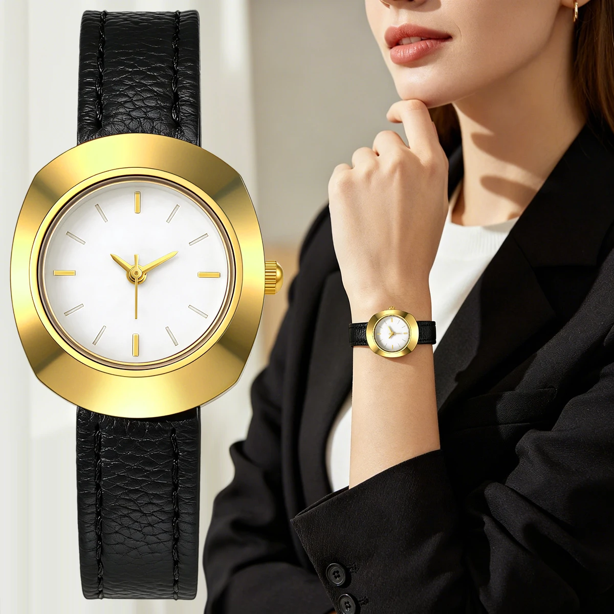 Fashion Casual Business Simple Temperament Women Ladies Quartz Watches Anniversary Gift
Fashion Casual Business Simple Temperament Women Ladies Quartz Watches Anniversary Gift