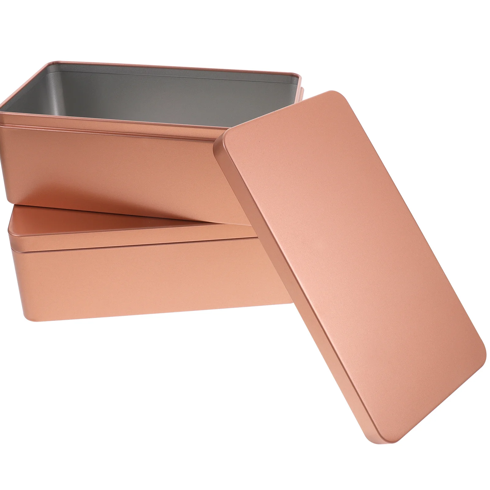 2 Pcs Tea Gift Packaging Empty Storage Cans Rectangular Boxes Snack Tin Box With Lid Candy Tins Small Trinket Box Tea Leaves Can
2 Pcs Tea Gift Packaging Empty Storage Cans Rectangular Boxes Snack Tin Box With Lid Candy Tins Small Trinket Box Tea Leaves Can