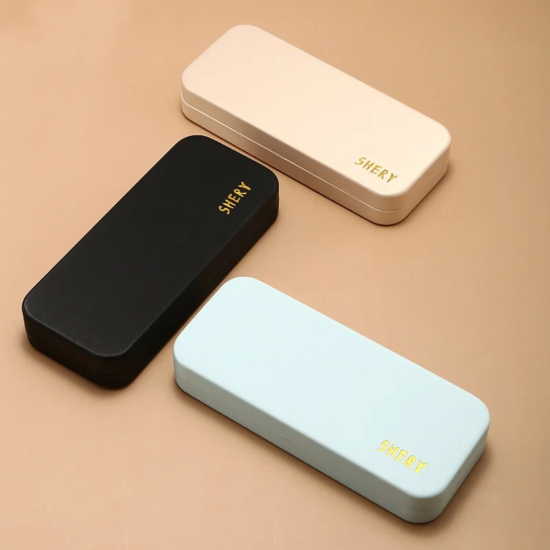 Fashionable and Simple Rectangular Metal Glasses Case Anti-Pressure and Anti-Fall Glasses Storage Box
Fashionable and Simple Rectangular Metal Glasses Case Anti-Pressure and Anti-Fall Glasses Storage Box