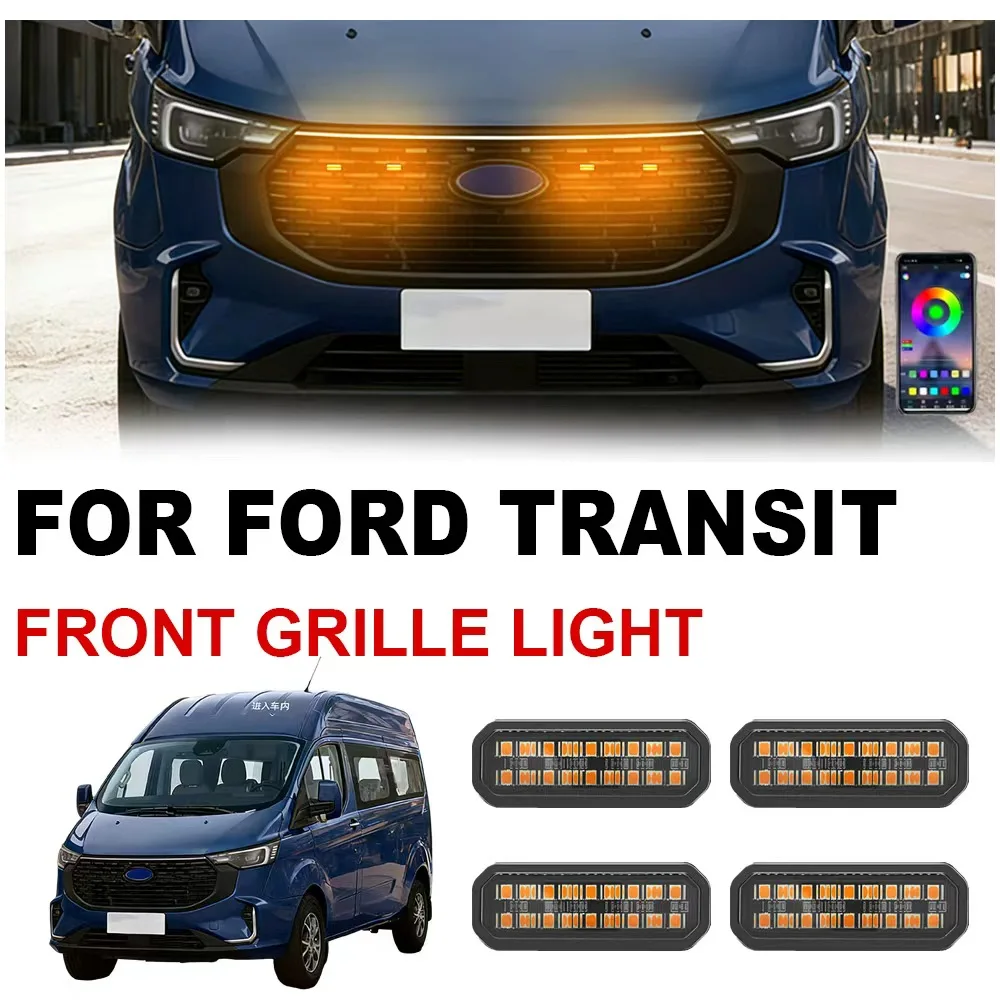 FOR FORD TRANSIT 18 LED Front Grille Light Led Grille Light Auto Accessories Daytime Running Light LED Signal Lamps
FOR FORD TRANSIT 18 LED Front Grille Light Led Grille Light Auto Accessories Daytime Running Light LED Signal Lamps 