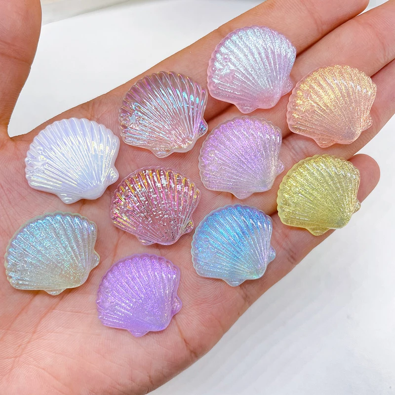 100PCS 25MMX28MM Colored Ice Glitter Powder Shell Patch DIY Phone Case Bracelet Necklace Shoe Flower Accessory Accessories
100PCS 25MMX28MM Colored Ice Glitter Powder Shell Patch DIY Phone Case Bracelet Necklace Shoe Flower Accessory Accessories