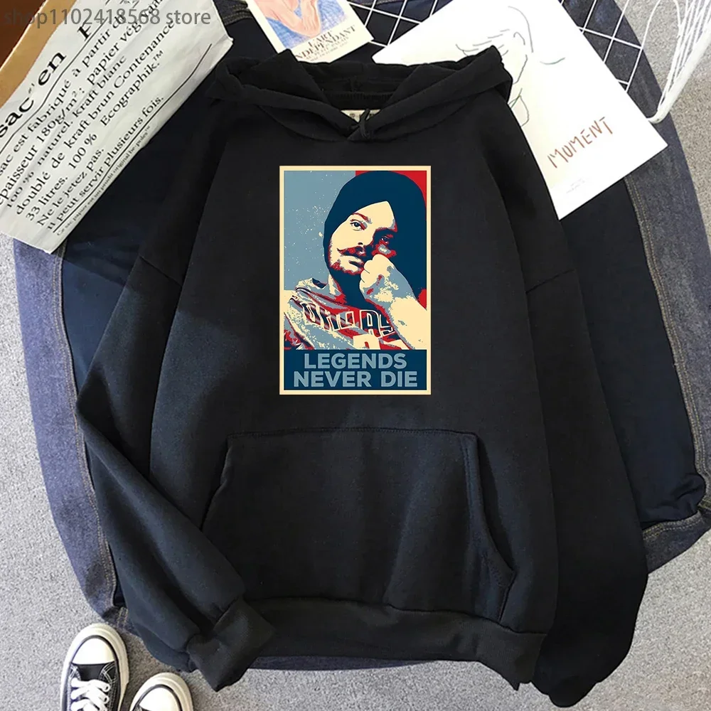 Sidhu Moose Wala Hoodies Men Long Sleeve Sweatshirt Harajuku Graphic Streetwear Men and Women Legends Never Die Letter Print Top
Sidhu Moose Wala Hoodies Men Long Sleeve Sweatshirt Harajuku Graphic Streetwear Men and Women Legends Never Die Letter Print Top