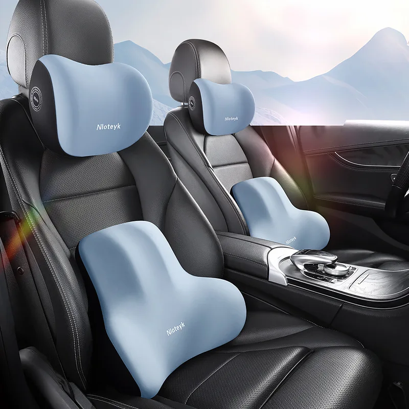 Memory foam car headrest, lumbar support, car seat pillow, neck pillow, long-sitting lumbar support car Accessories
Memory foam car headrest, lumbar support, car seat pillow, neck pillow, long-sitting lumbar support car Accessories