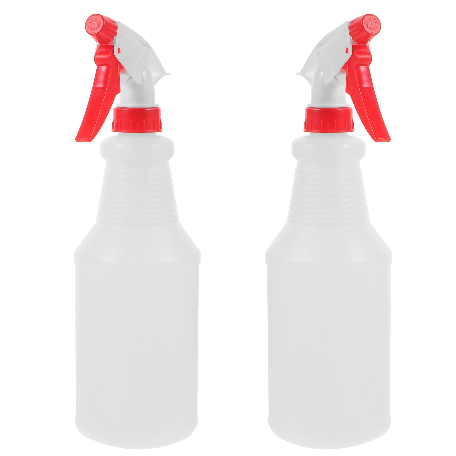2pcs 600ml Red Spray Bottle Precise Scale Cleaning Gardening Kitchen Refillable Plastic Watering Container Liquid 
2pcs 600ml Red Spray Bottle Precise Scale Cleaning Gardening Kitchen Refillable Plastic Watering Container Liquid