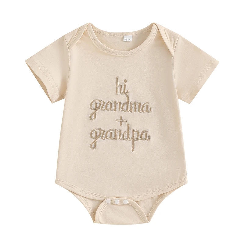 Pregnancy Announcement for Grandparents Baby Announcement Pregnancy Reveal to Grandparents Unisex Bodysuit
Pregnancy Announcement for Grandparents Baby Announcement Pregnancy Reveal to Grandparents Unisex Bodysuit