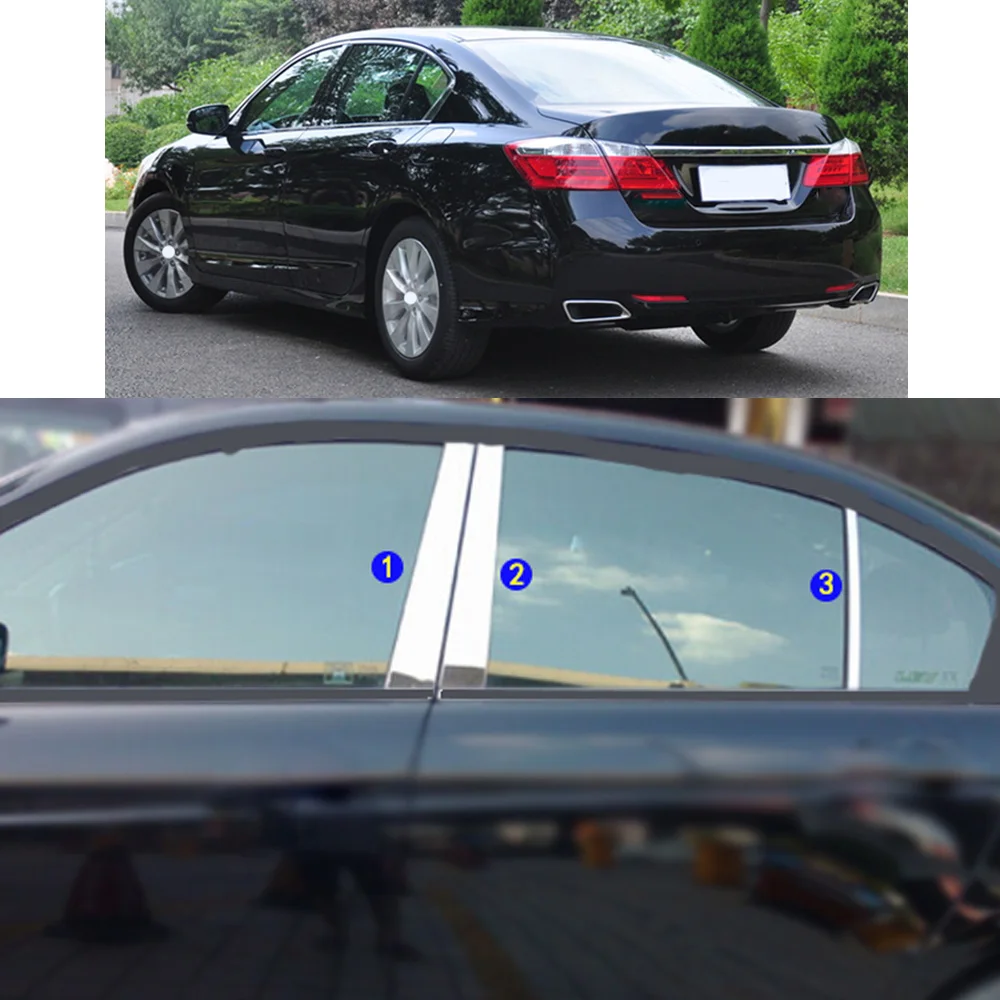 Car Sticker Garnish Pillar Window Middle Strip Trim Frame Hoods Parts For Honda Accord Sedan 9th 2013 2014 2015 2016 2017
Car Sticker Garnish Pillar Window Middle Strip Trim Frame Hoods Parts For Honda Accord Sedan 9th 2013 2014 2015 2016 2017