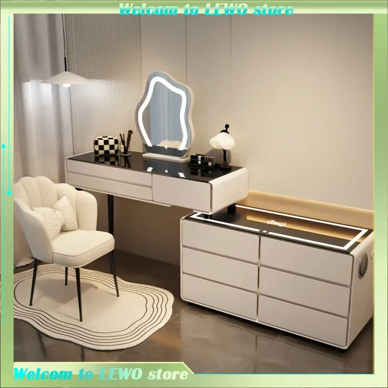 Drawer Led Dressing Table Mirror Chair Bedroom Multifunctional Dressing Table Organizers Storage Penteadeira Home Furniture
Drawer Led Dressing Table Mirror Chair Bedroom Multifunctional Dressing Table Organizers Storage Penteadeira Home Furniture
