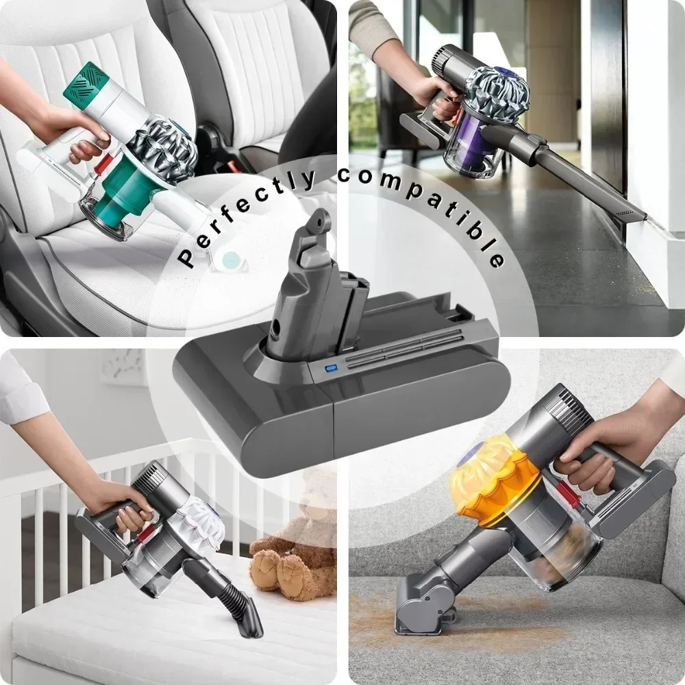 Литий-ионный аккумулятор 21,6 В, 12800 мАч для Dyson V6 DC58 DC59 DC61 DC62 DC74 SV09 SV07 SV03 965874-02, аккумулятор для пылесоса
Литий-ионный аккумулятор 21,6 В, 12800 мАч для Dyson V6 DC58 DC59 DC61 DC62 DC74 SV09 SV07 SV03 965874-02, аккумулятор для пылесоса