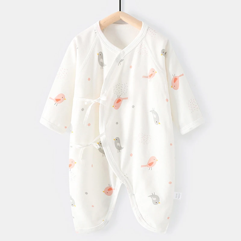 Newborn Romper Jumpsuit 2022 Summer New Butterfly Lace Up Bird Print Long Sleeve Infant Children Clothes Fashion Outfits 0-6M
Newborn Romper Jumpsuit 2022 Summer New Butterfly Lace Up Bird Print Long Sleeve Infant Children Clothes Fashion Outfits 0-6M