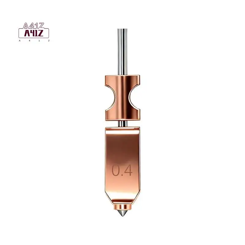 A41Z-For Flashforge AD5X Hotend Nozzle Upgraded Hardened Steel Hotend Integrated Nozzle 3D Printer Accessories
A41Z-For Flashforge AD5X Hotend Nozzle Upgraded Hardened Steel Hotend Integrated Nozzle 3D Printer Accessories