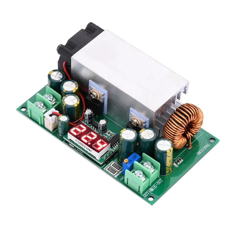 DC-DC High Power 600W Adjustable Step-Down Power Supply Module With Voltage Display 12V-75V To 2.5V-50V Buck Converter Durable-A
DC-DC High Power 600W Adjustable Step-Down Power Supply Module With Voltage Display 12V-75V To 2.5V-50V Buck Converter Durable-A