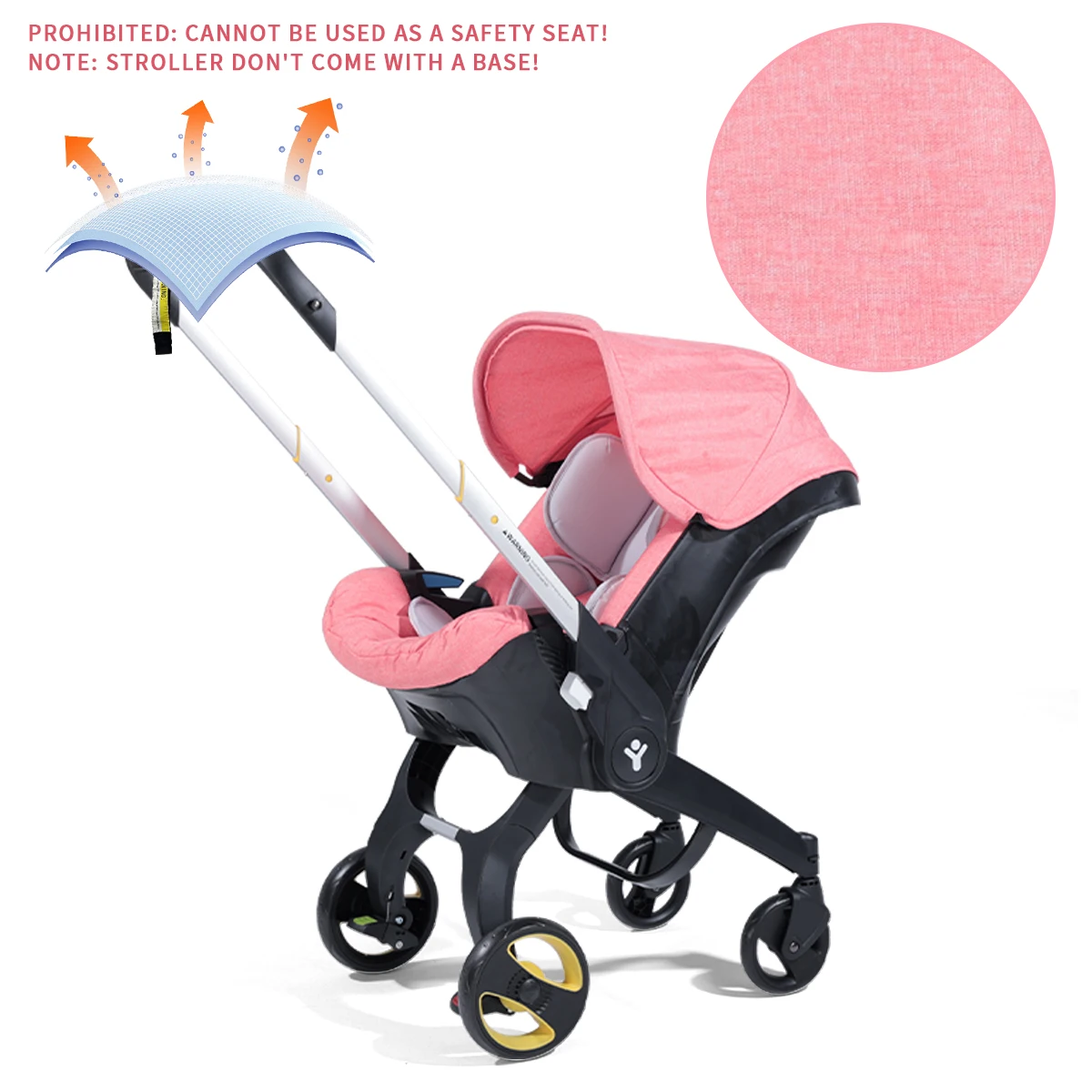 Baby stroller, metal frame, lightweight and foldable,Newborn stroller,adjustable handle for two-way push, Suitable for 0-3 years
Baby stroller, metal frame, lightweight and foldable,Newborn stroller,adjustable handle for two-way push, Suitable for 0-3 years