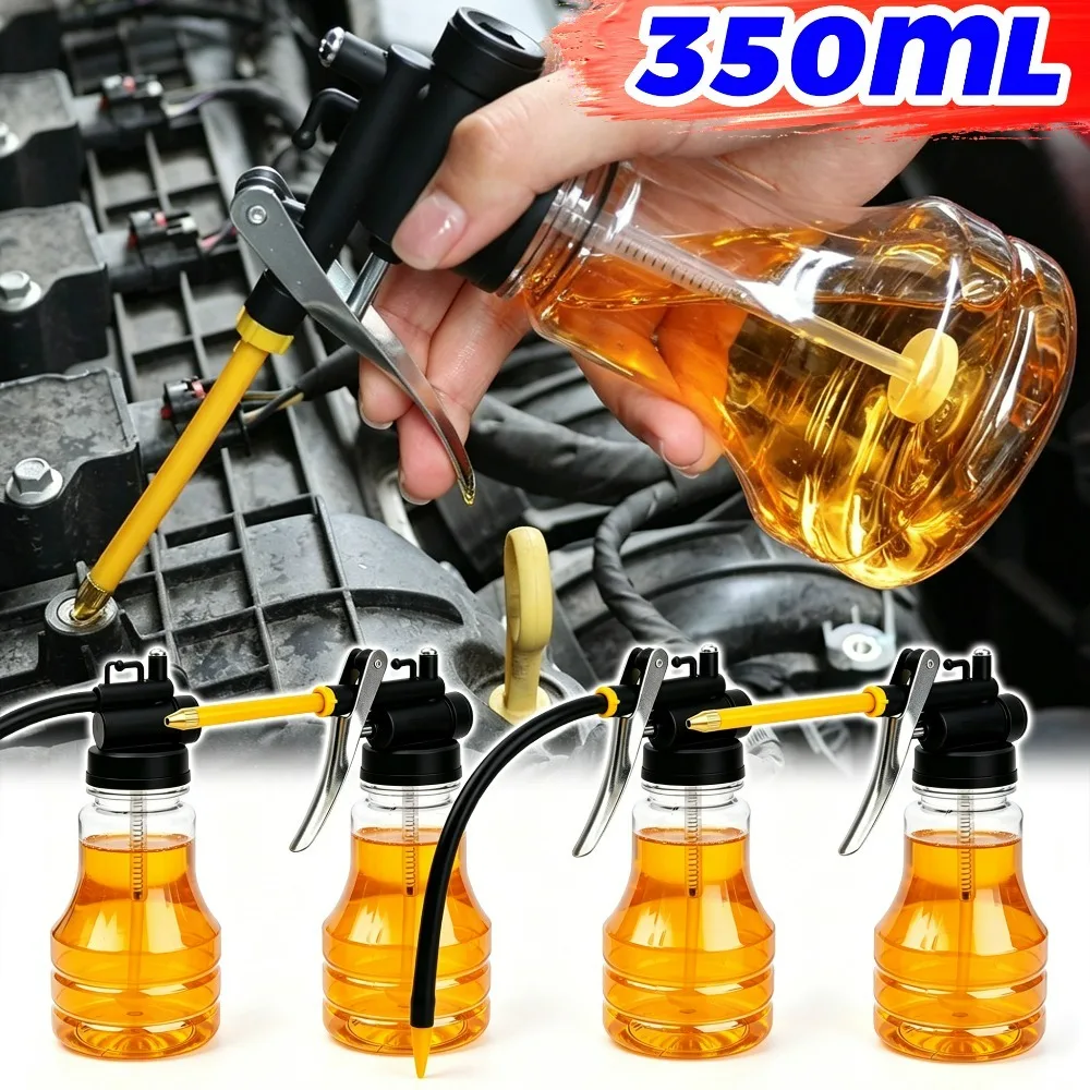 Hand Press Lubricating Oil Pump Can Transparent Body Long Spout Flexible Tube High Pressure Oiler Car Bicycle Repair Care Tools
Hand Press Lubricating Oil Pump Can Transparent Body Long Spout Flexible Tube High Pressure Oiler Car Bicycle Repair Care Tools