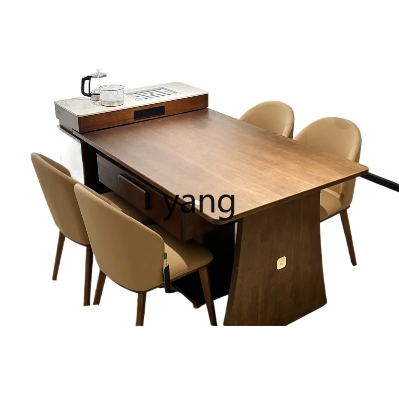 YJQ solid wood mahjong table dining table dual-purpose can be equipped with island cabinet automatic integrated household
YJQ solid wood mahjong table dining table dual-purpose can be equipped with island cabinet automatic integrated household