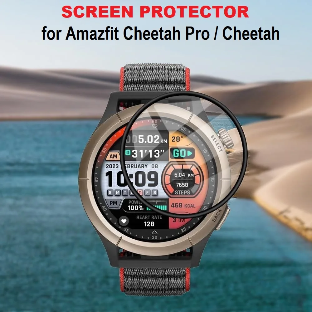3D изогнутая мягкая защитная пленка для экрана для Amazfit Cheetah Pro/Cheetah Smart Watch, полное покрытие, защитная пленка от царапин
3D изогнутая мягкая защитная пленка для экрана для Amazfit Cheetah Pro/Cheetah Smart Watch, полное покрытие, защитная пленка от царапин