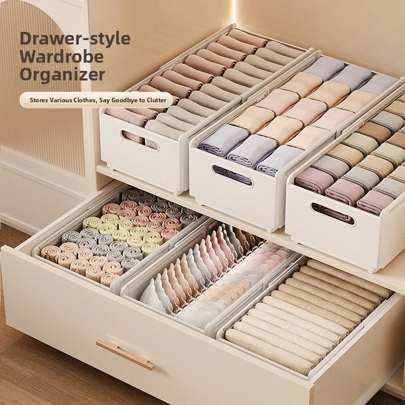 Expandable Plastic Storage Box Home Wardrobe Clothing Organizer Desktop Drawer Underwear Box Placement Shelf Rectangular PP M...
Expandable Plastic Storage Box Home Wardrobe Clothing Organizer Desktop Drawer Underwear Box Placement Shelf Rectangular PP M...