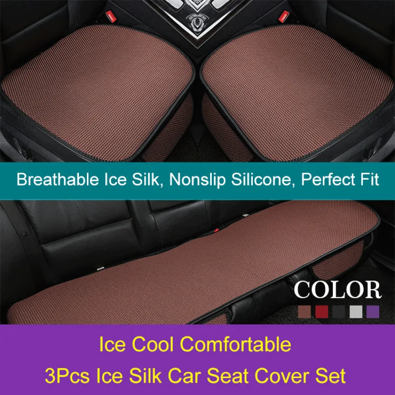 Car cushion ice silk single piece of three sets of non-backrest non-slip summer cool cushion universal seat cushion car cushion
Car cushion ice silk single piece of three sets of non-backrest non-slip summer cool cushion universal seat cushion car cushion