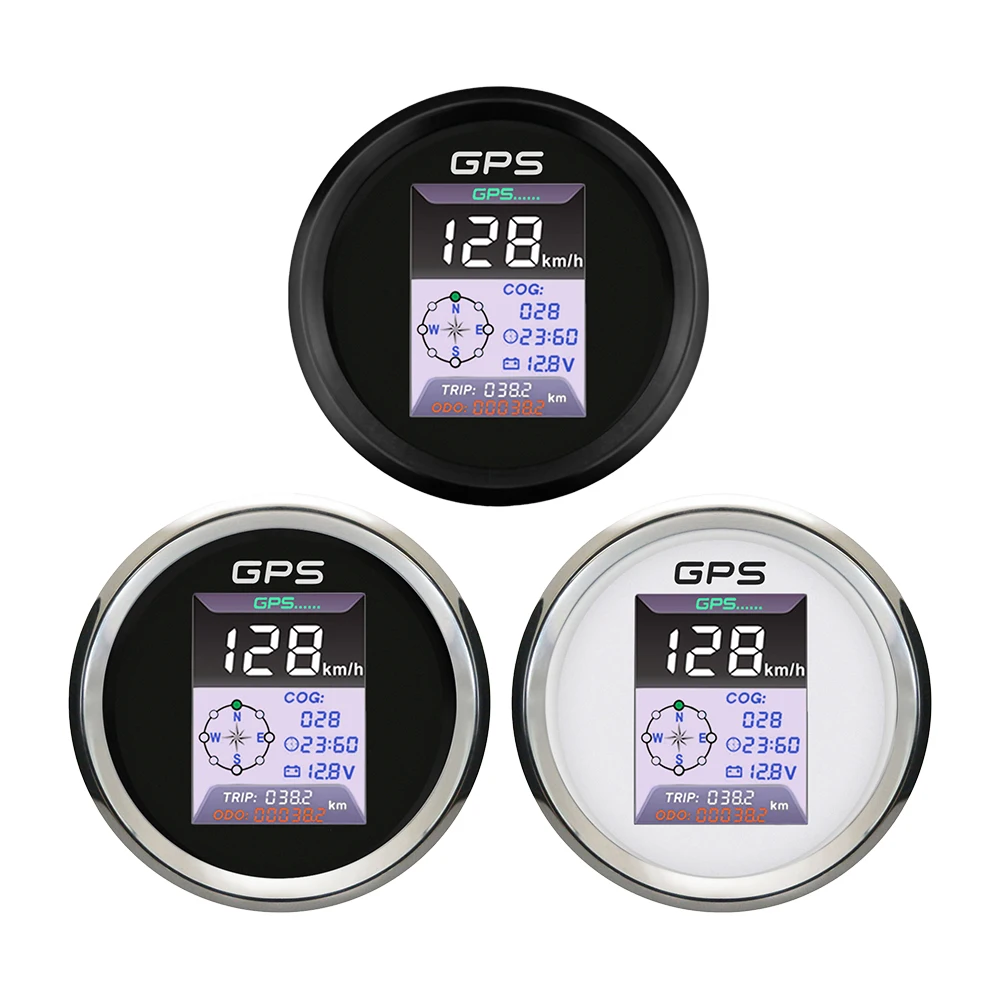 ELING 85mm (3 3/8'') GPS Speedometer 3 In 1 Multifunctional Gauge Set with 24 hour Clock Voltmeter for Boat Truck Car 12V 24V
ELING 85mm (3 3/8'') GPS Speedometer 3 In 1 Multifunctional Gauge Set with 24 hour Clock Voltmeter for Boat Truck Car 12V 24V