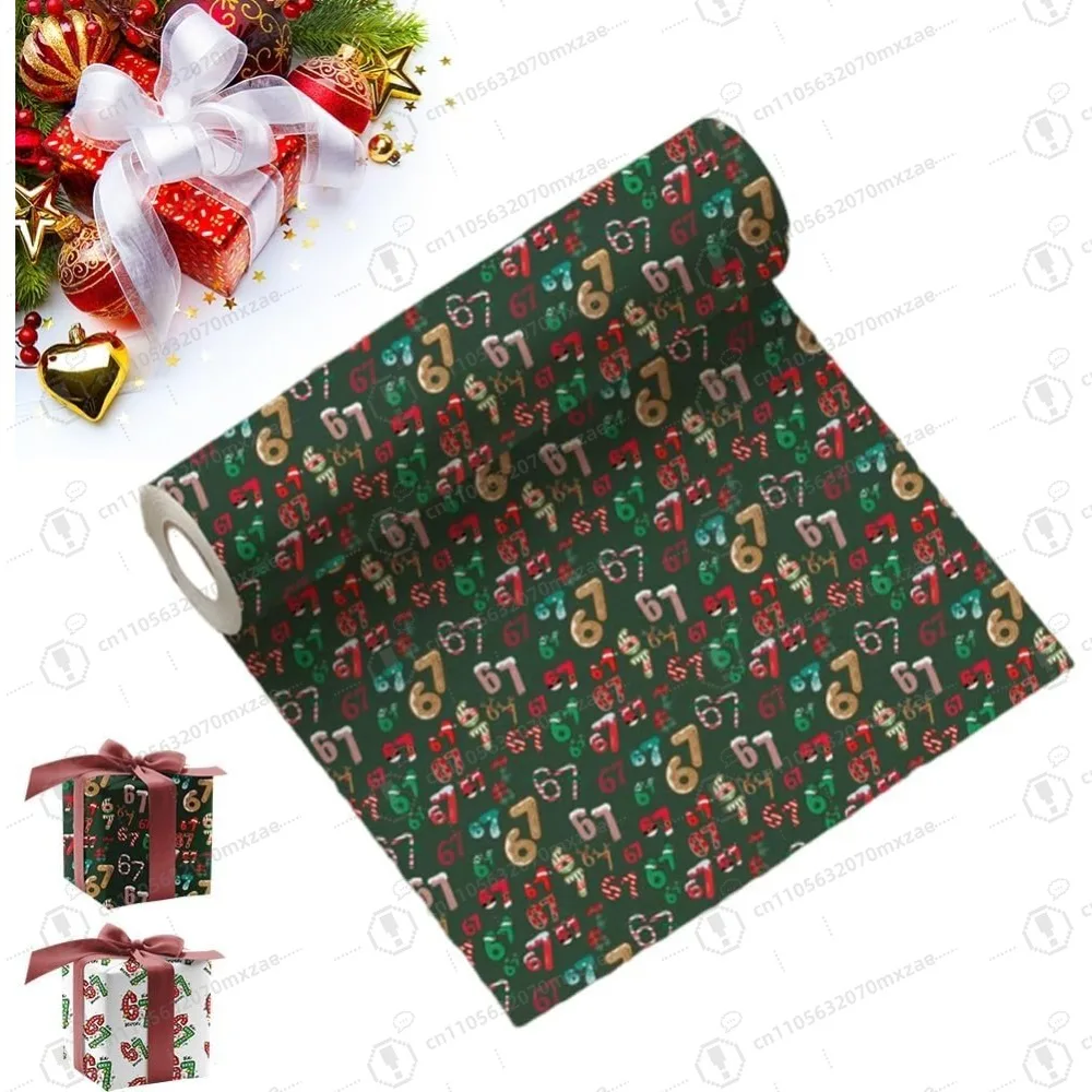 67 Meme Christmas Gift Wrap, Unique Funny Christmas Gift Wrap with Unique Designs for Birthday & Holiday Packages
67 Meme Christmas Gift Wrap, Unique Funny Christmas Gift Wrap with Unique Designs for Birthday & Holiday Packages