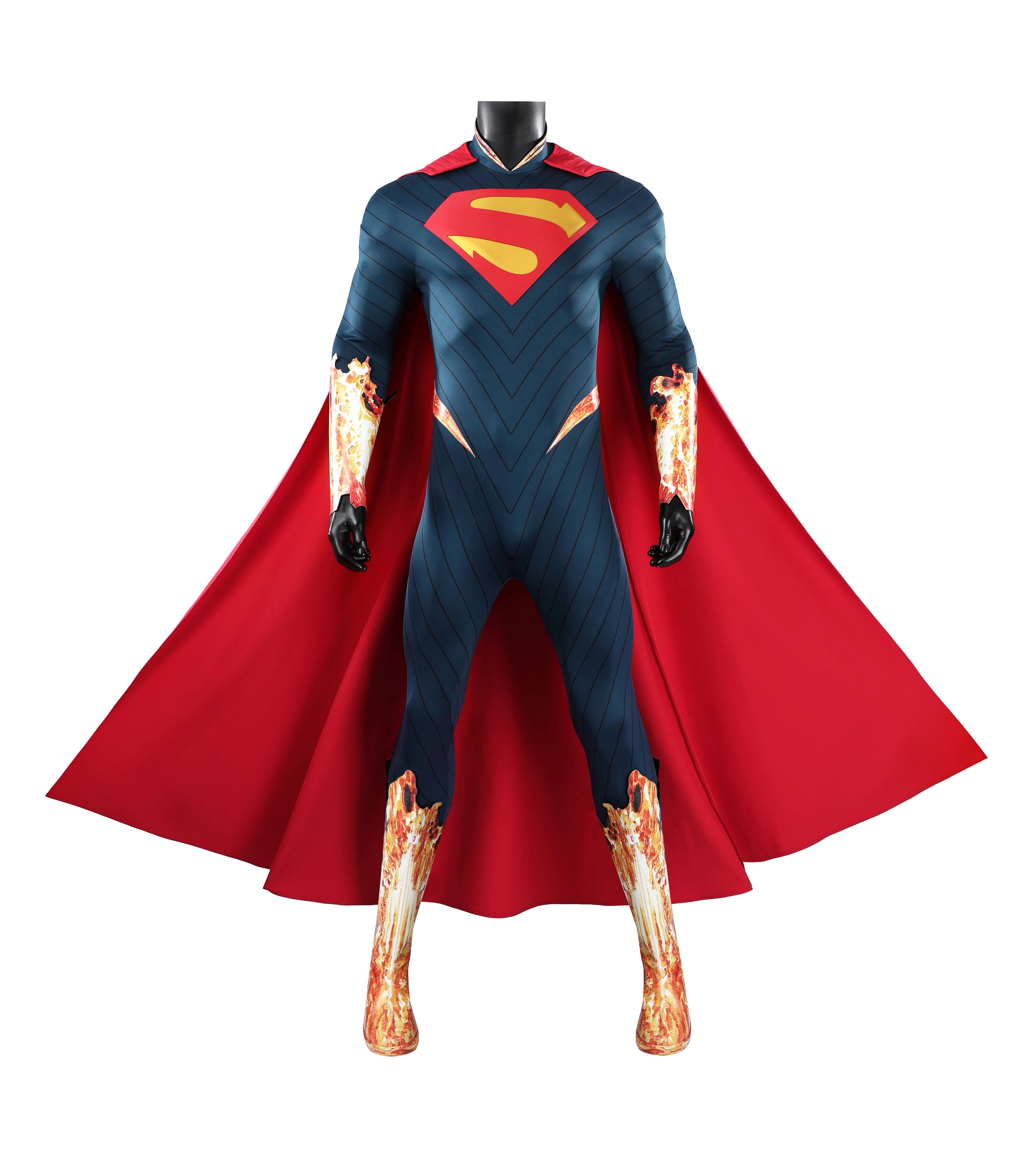 Anime Justice Hero Cosplay Costume, New Blue & Yellow Outfit with Red Cloak Full Set Halloween Carnival
Anime Justice Hero Cosplay Costume, New Blue & Yellow Outfit with Red Cloak Full Set Halloween Carnival