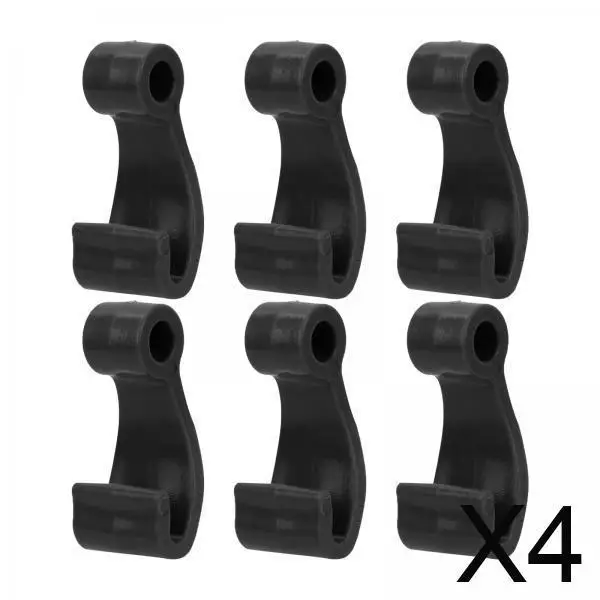 4x6 шт. крючки для крепления каяка J-крючки для рыбалки плот банджи шоковые шнуры крючки черные
4x6 шт. крючки для крепления каяка J-крючки для рыбалки плот банджи шоковые шнуры крючки черные