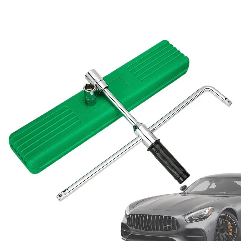 Удлиненный гаечный ключ, 4-сторонний съемник гаек с проушинами, инструмент для шин, портативный инструмент для ремонта колес, набор гаечных ключей для мотоцикла, цикла, автомобиля 
Удлиненный гаечный ключ, 4-сторонний съемник гаек с проушинами, инструмент для шин, портативный инструмент для ремонта колес, набор гаечных ключей для мотоцикла, цикла, автомобиля