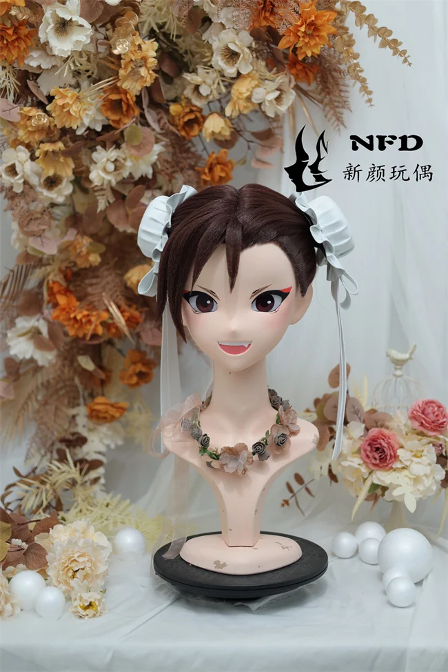 (Chun-Li) Full head super sweet female resin crossdressing BJD Doll kig cosplay kigurumi mask
(Chun-Li) Full head super sweet female resin crossdressing BJD Doll kig cosplay kigurumi mask