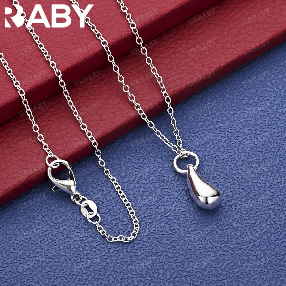 URBABY 40-75 см стерлингового серебра 925 пробы маленький кулон из баклажана ожерелье Шарм трендовые подарки на день рождения модная вечеринка
URBABY 40-75 см стерлингового серебра 925 пробы маленький кулон из баклажана ожерелье Шарм трендовые подарки на день рождения модная вечеринка